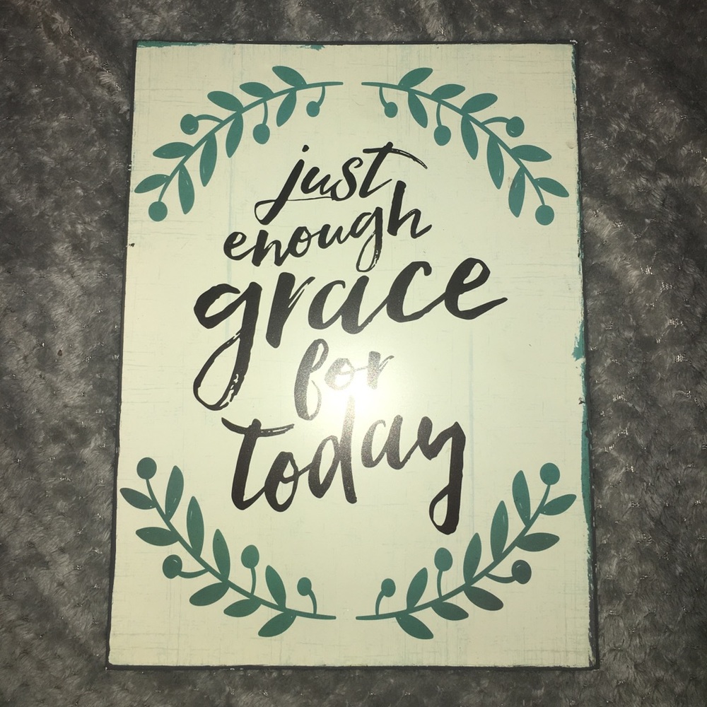 Metal Grace Sign - Picture 2 of 3